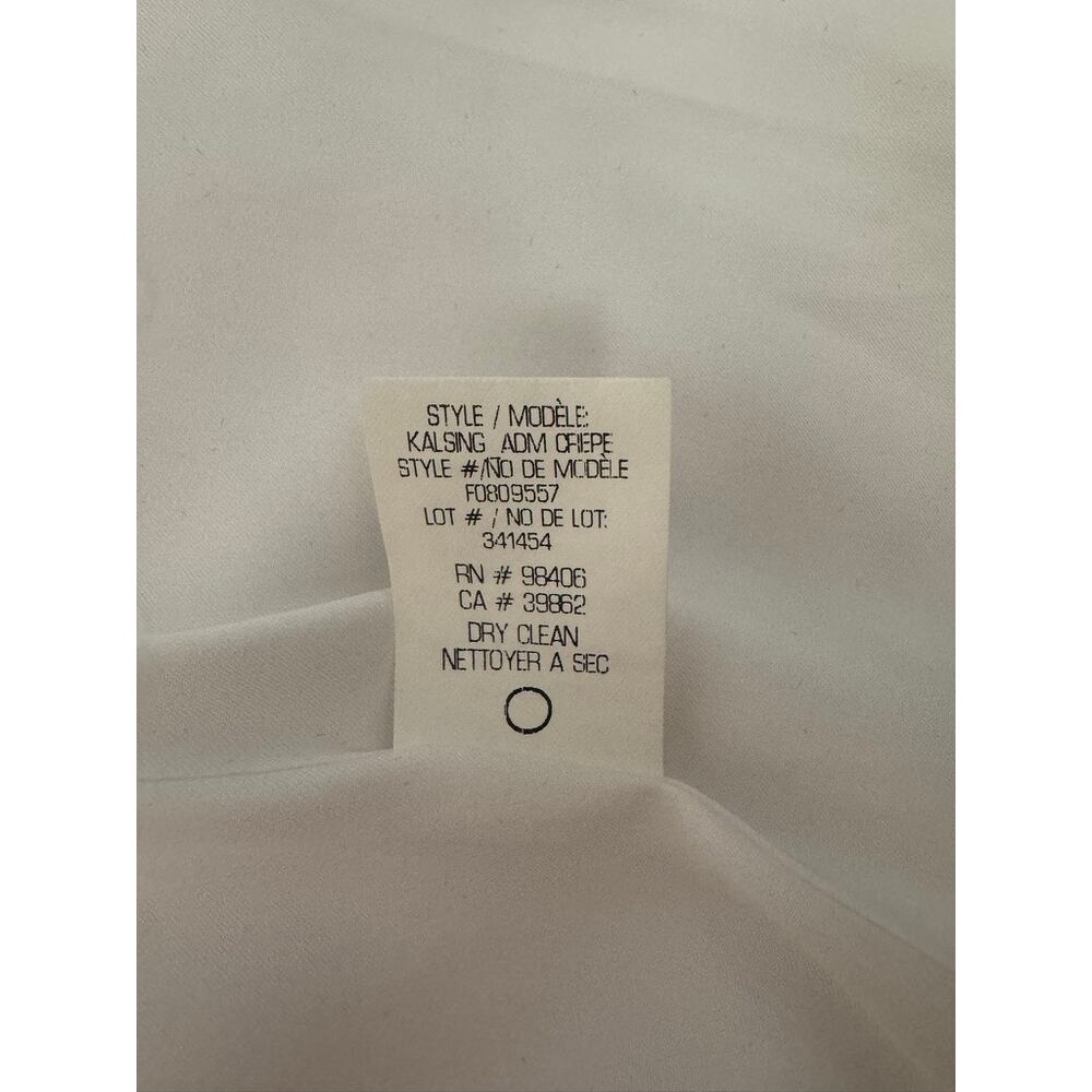 Theory‎ | Off White Kalsing Poplin Blouse Size XS/P - Picture 5 of 5